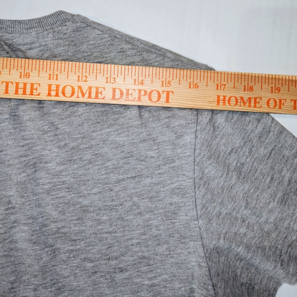 Superdry The Orange Label Tee Co Mens L Gray Crew Neck T Shirt Short Sleeve EUC - Picture 9 of 11
